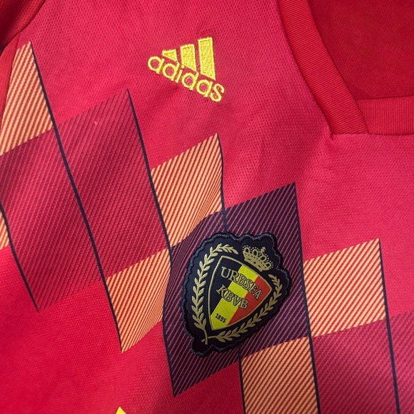 Belgium Home Soccer jersey - 2018 World Cup Eden Hazard #9 Lukaku - Picture 3 of 7